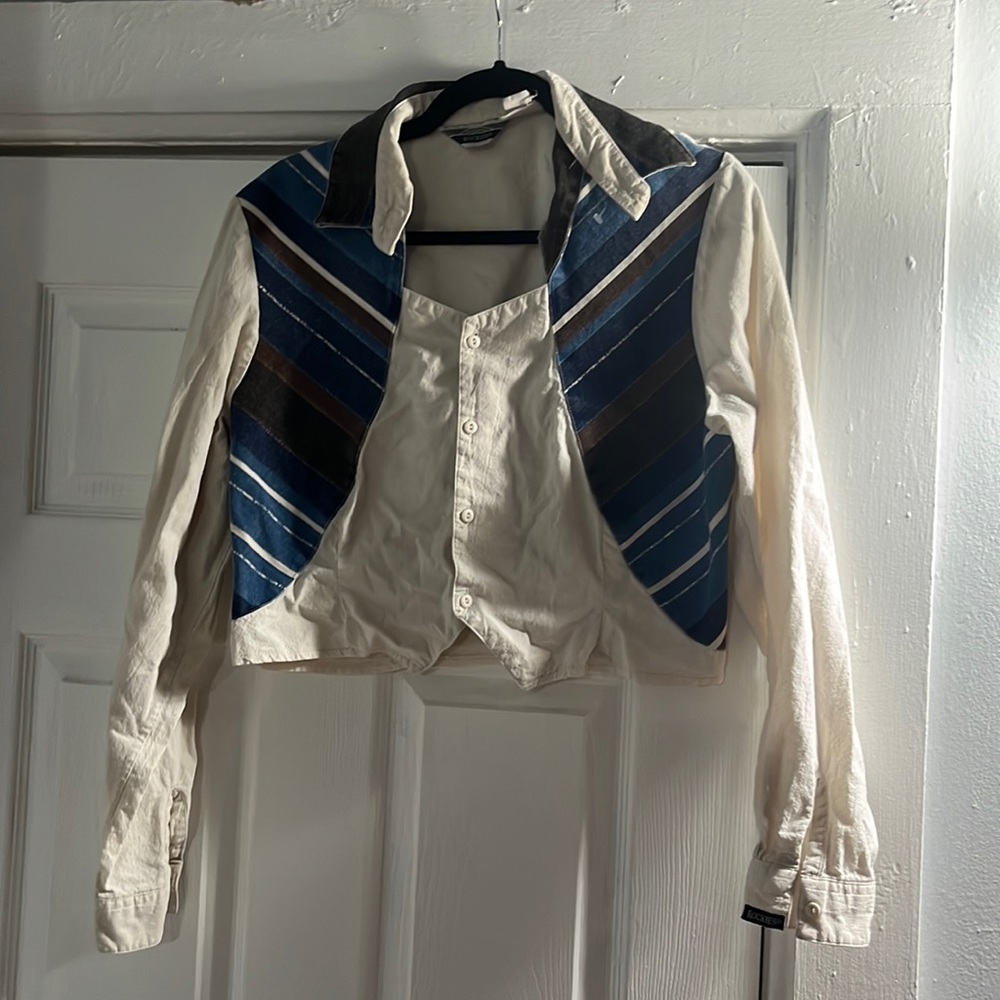 Vintage 90s western Rockies crop